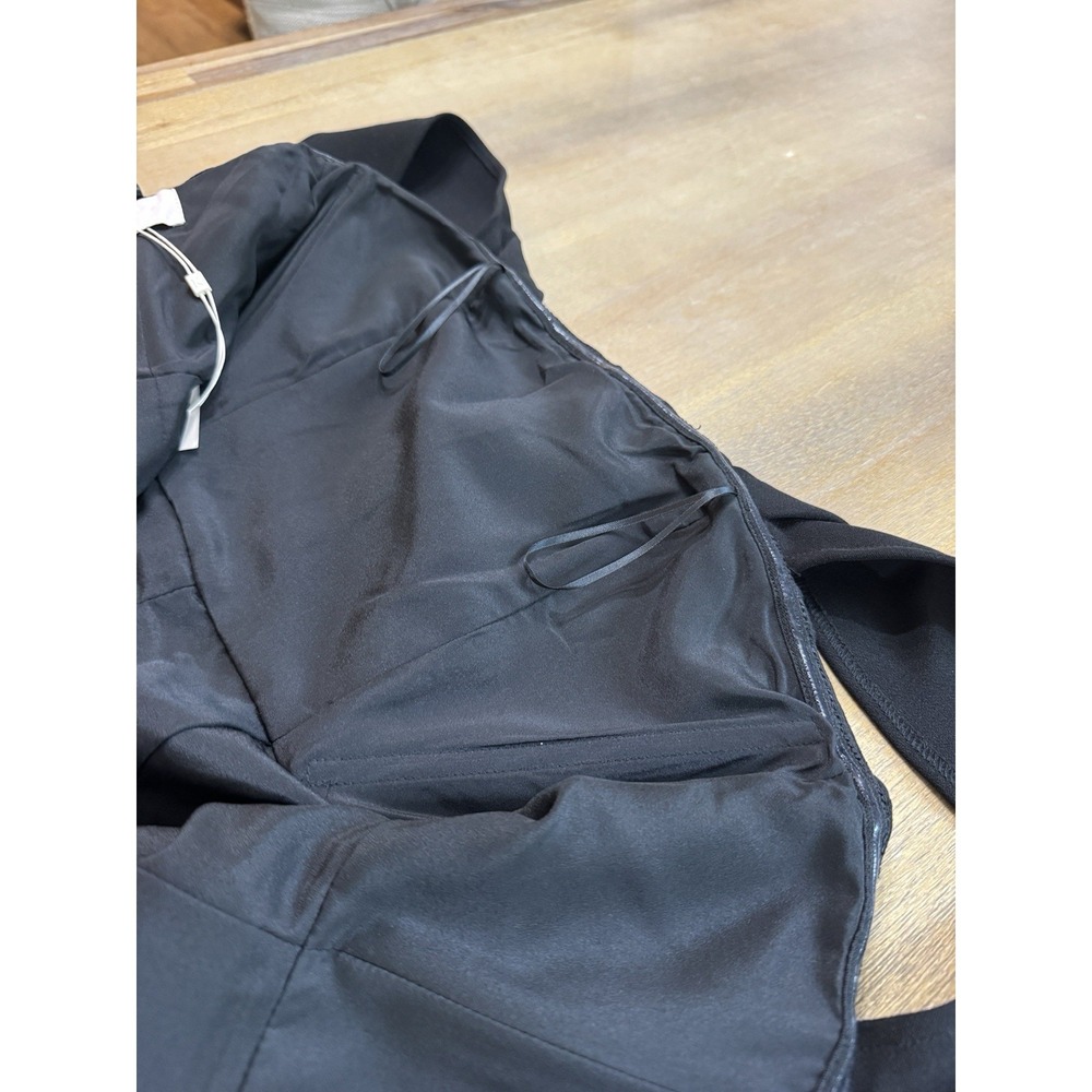 Keepsake Shooting Star Jumpsuit Off Shoulder Wide Leg Crop Black Size Small NWT - Picture 13 of 14